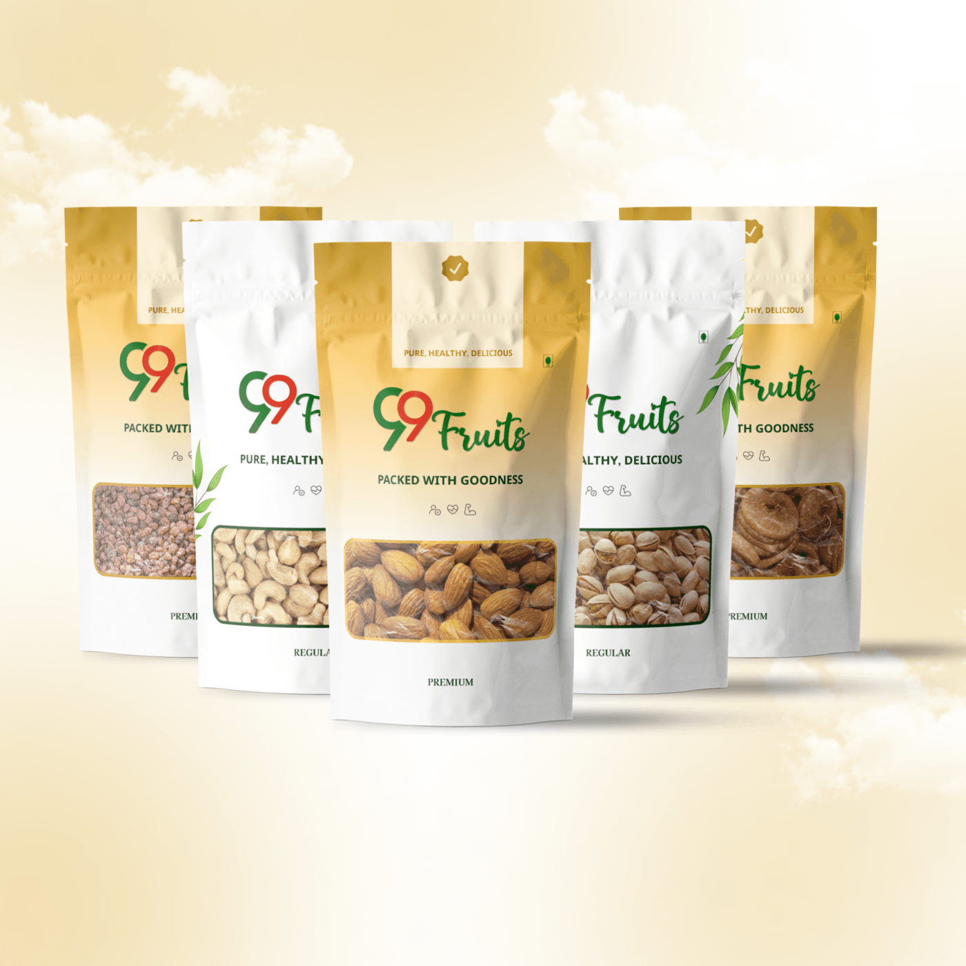 99 Fruits brand and packaging
